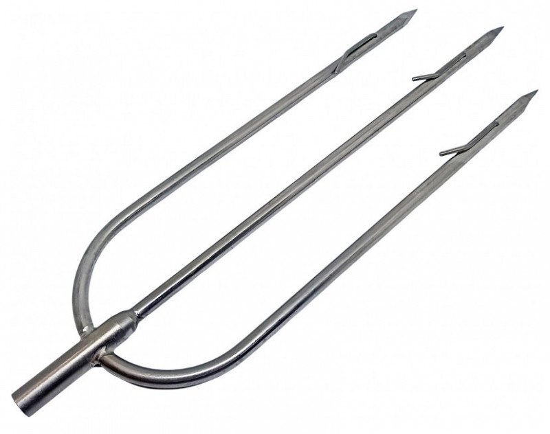 Внушительный габарит трезубца - 25.5х8см, отсюда и оригинальное название в каталоге производителя - «БОЛЬШОЙ».