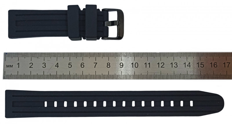 Длина короткой части - примерно 9см, длинной части - чуть менее 17см.