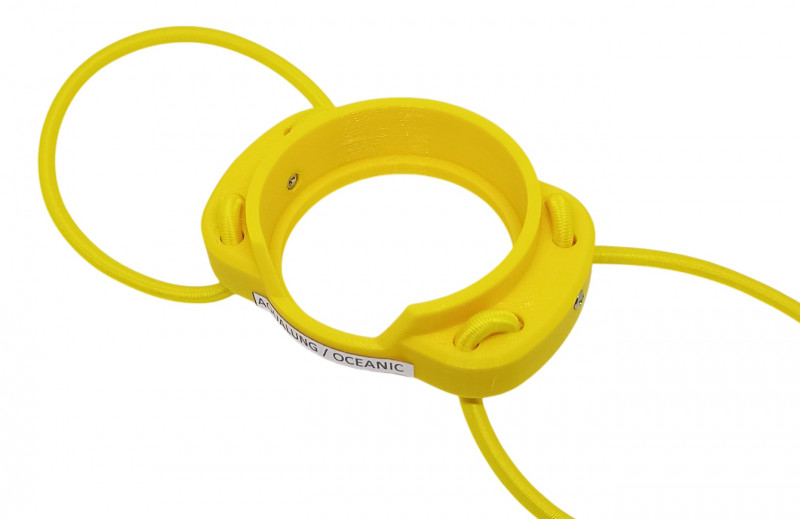 Профессиональный держатель в дайвинге подводного компаса «AQULANG» или «OCEANIC» на резинках.