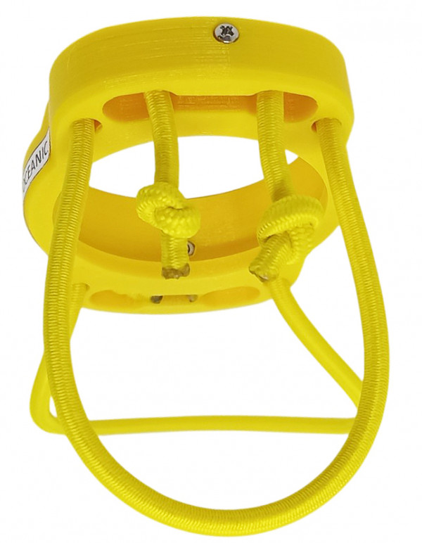 Длина резинок быстро и легко регулируется - просто потяните за торчащие свободные концы, и держатель прижмется к руке плотнее.