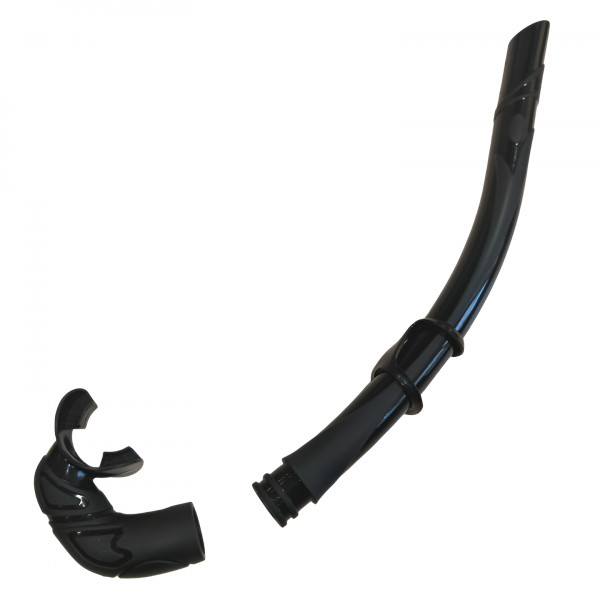 Если загубник или сама трубка вдруг повредятся - не беда! Конструкция разъемная, так что поменять ее части проще простого.