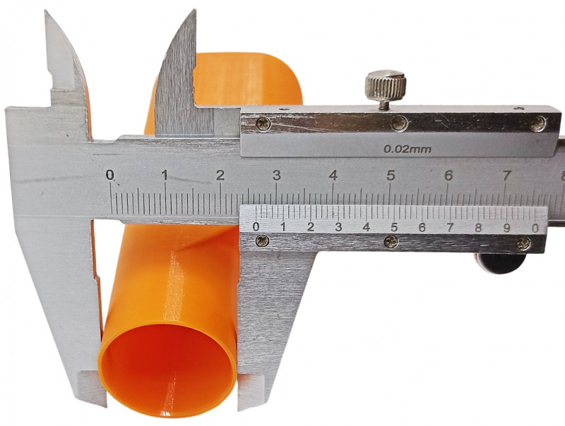Внешний диаметр посадочного места - около 2.6см.