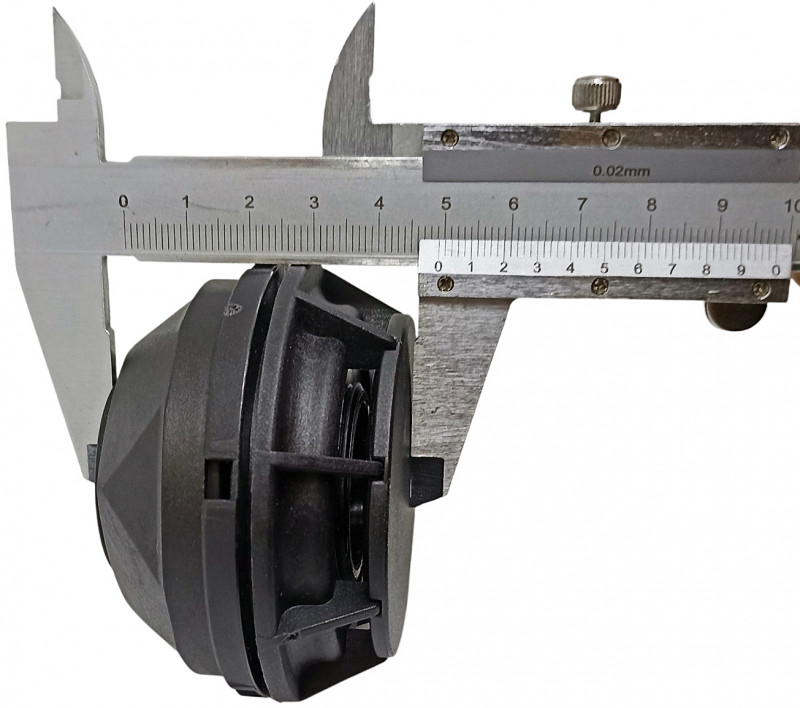 Высота клапана в сбое - около 4.9см.