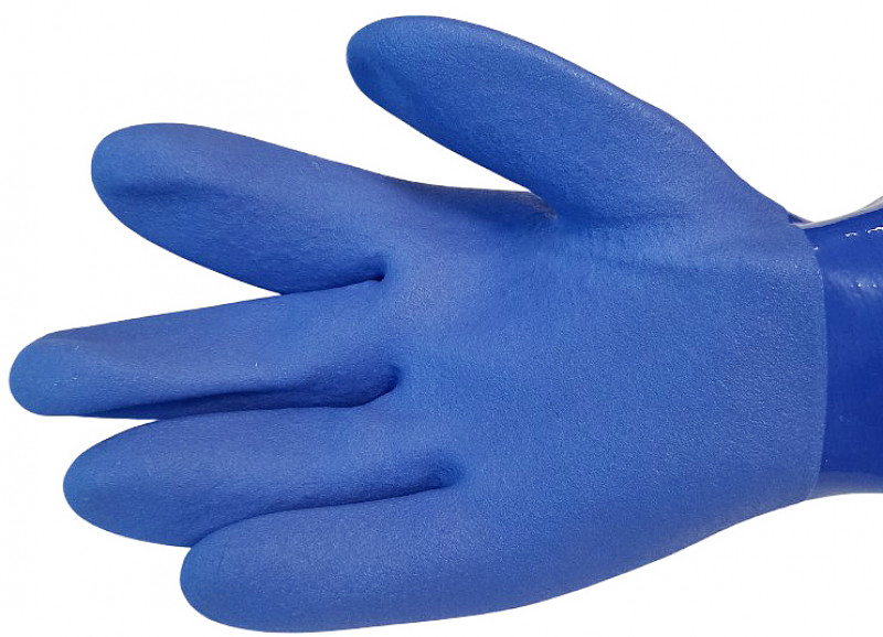 Рабочая поверхность с текстурой «песок» обеспечивает лучшее сцепление с предметами и обеспечивает высокую стойкость к истиранию и проколам.