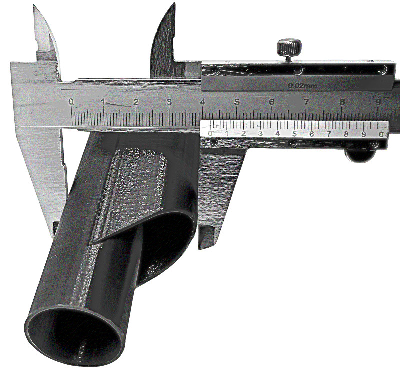 Максимальная ширина клапана - 4.2см.