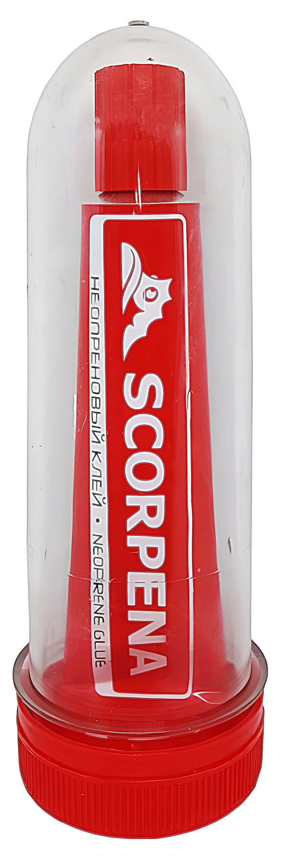 Прочный пластиковый бокс убережет ваш клей при транспортировке.