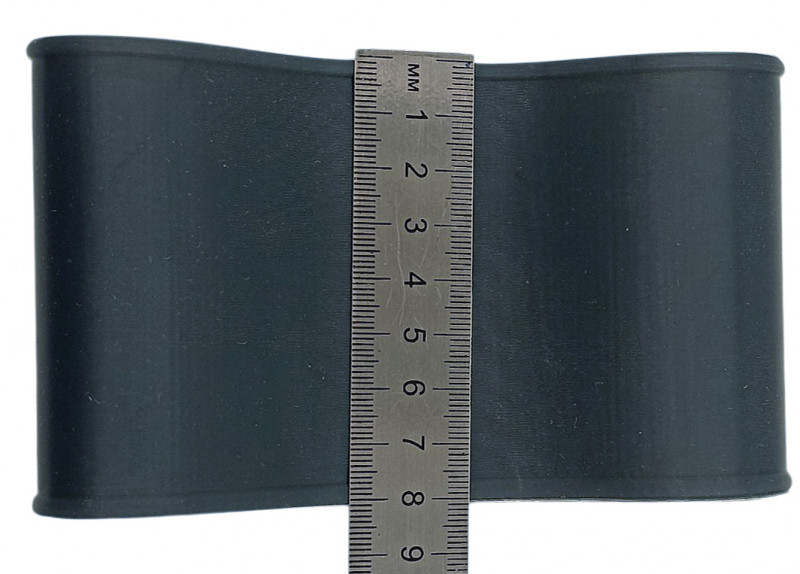 Высота манжеты - 8см.