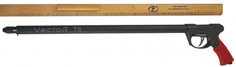Данное ружье заявлено производителем как VECTOR 75 и имеем схожую длину ресивера в сантиметрах.