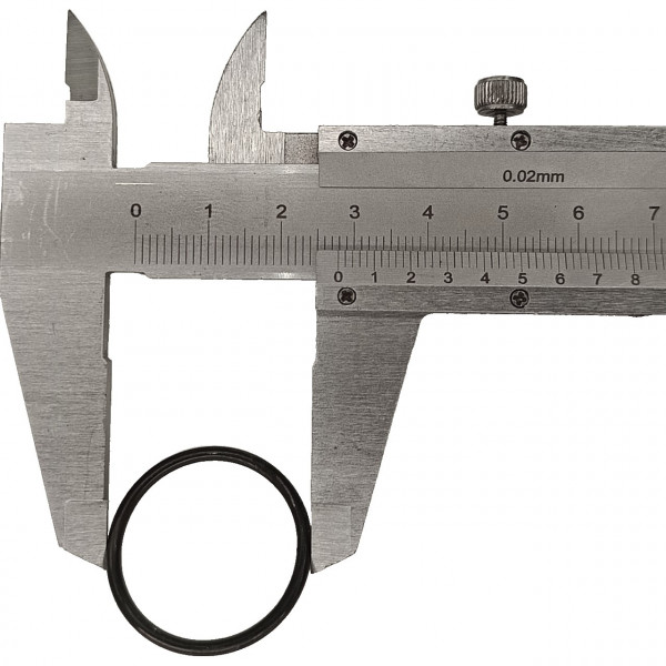 Внешний диаметр О-ринга - чуть меньше 2.8см. Внутренний диаметр - примерно 2.7.