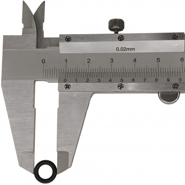 Внешний диаметр О-ринга составляет примерно 10мм.