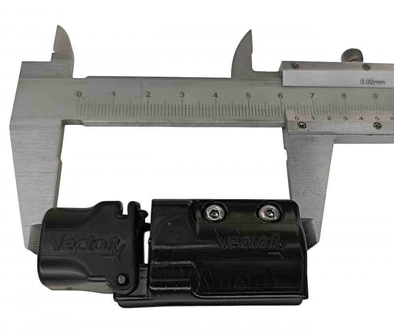 Длина опоры - примерно 6.4см.