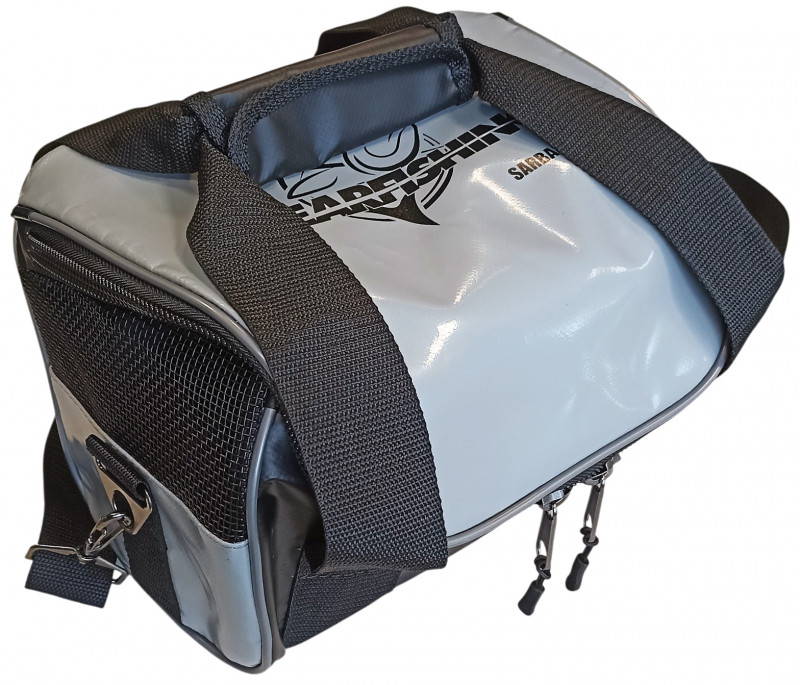 Профессиональная сумка с плечевой лямкой позволяет компактно переносить грузовой пояс, разгрузочный жилет и отдельно лежащие грузы.