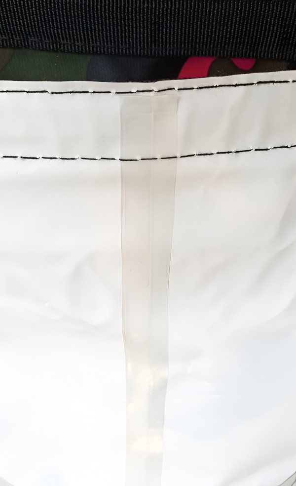 Внутренний шов мешка дополнительно проклеен для герметичности.