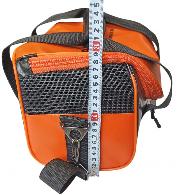 Высота сумки - где-то 19см.