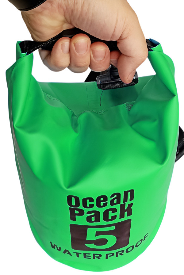 Можно использовать в качестве буя или плавучего контейнера для мелких предметов.