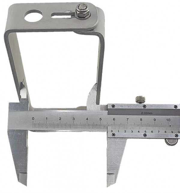 Высота максимально возможного зазора под руку - 5.8см.