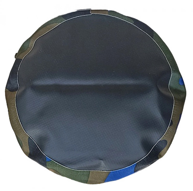 Дно круглого сечения. Диаметр - около 12см.