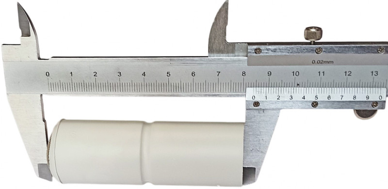 Длина насадки - 8.4см.