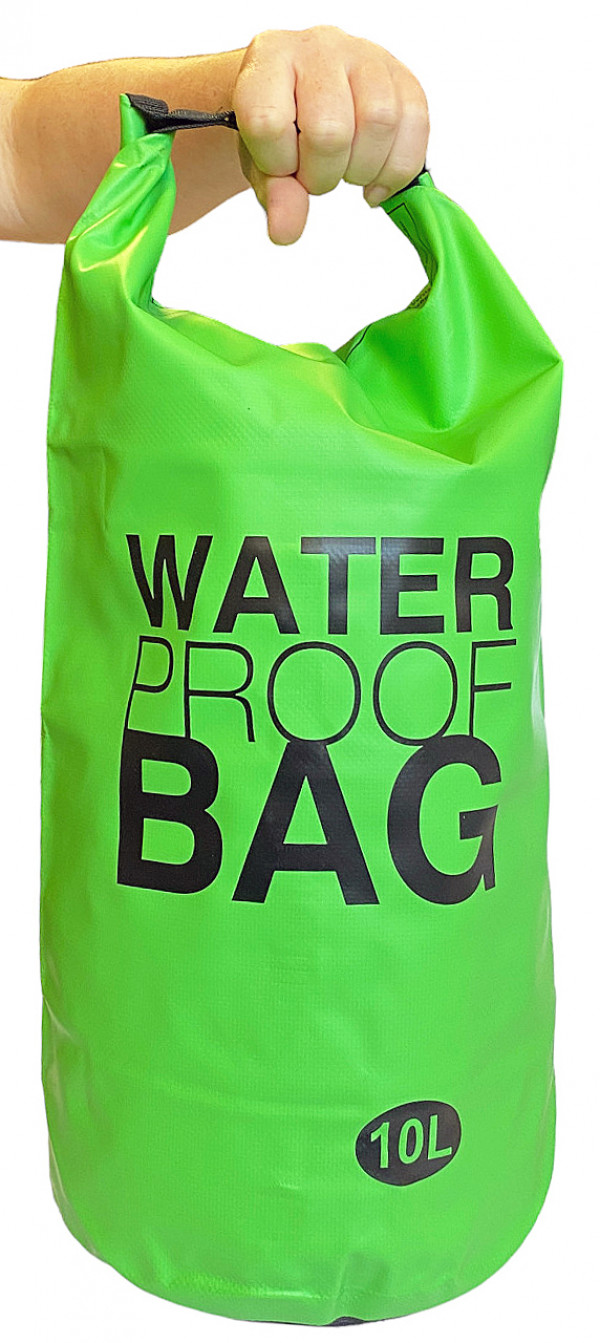В основном применяется для защиты документов, электроники, одежды от влаги во время сплавов, походов, в дайвинге на лодке. Можно использовать в качестве буя или плавучего контейнера для мелких предметов.