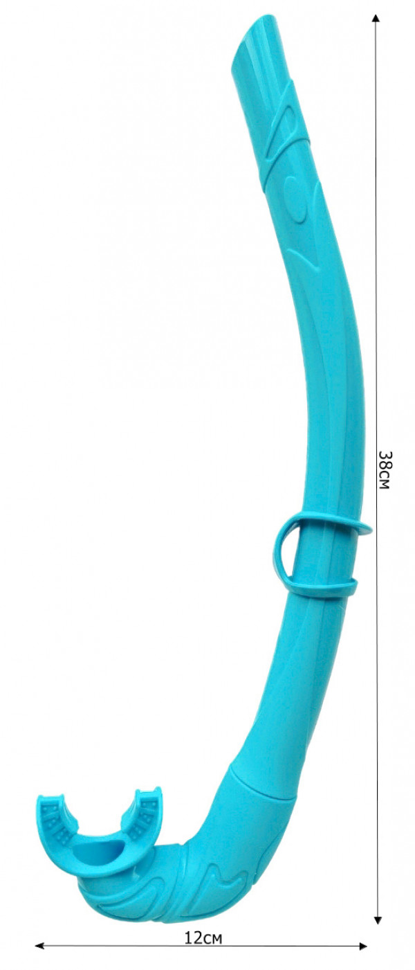 Длина трубки - 38см, ширина - 12см.