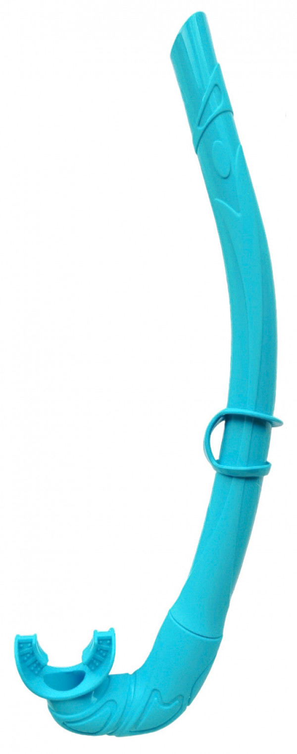 Вы парите над коралловым рифом, словно космонавт в невесомости. Вокруг - сказочный подводный мир, а вы спокойно дышите через стильную голубую трубку OKEAN от компании DELFiN.