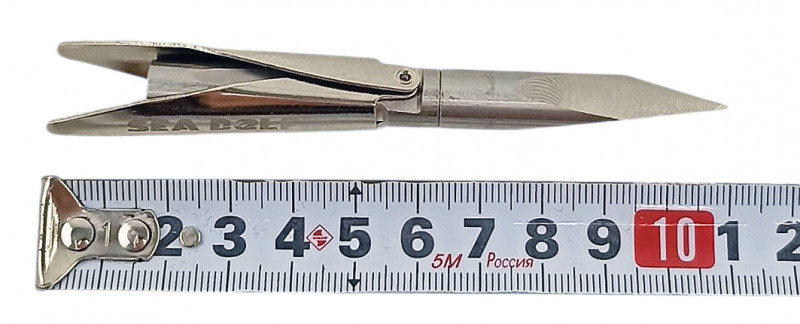 Общая длина наконечника - 11см.