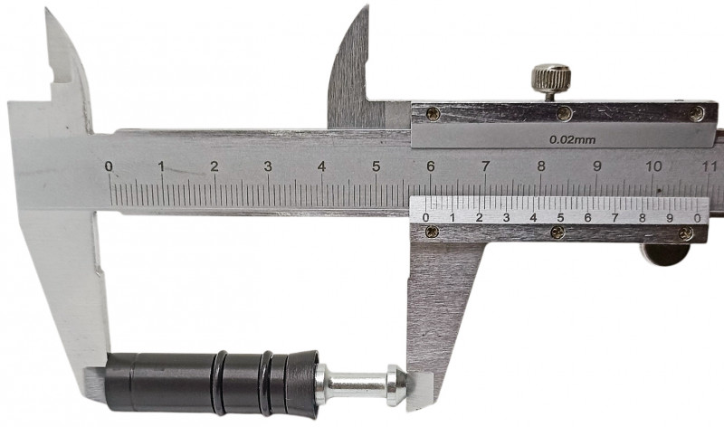Длина поршня - 5.9см.