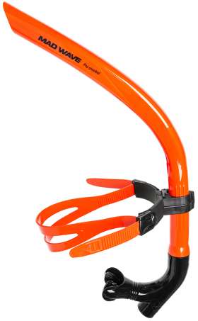 Трубка плавательная спортивная «PRO SNORKEL», оранжевая