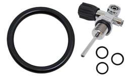 Оригинальные и качественные О-ринги, обеспечивающие герметичное соединение между колбой дайверского баллона и вентилем.