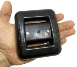 Профессиональный и очень приятный, как на вид, так и на ощупь, груз свинцовый обрезиненный.