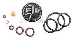 Оригинальный набор запчастей содержит все необходимое для сервисного обслуживания второй ступени регулятора модели D4 российского бренда FANDIVER.