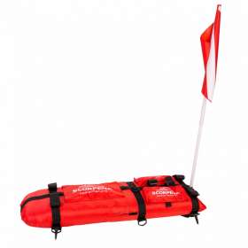 Буй‑плотик Scorpena C - компактный и функциональный аксессуар для подводной охоты и дайвинга. Предназначен для обозначения местоположения охотника на поверхности воды, а также для кратковременного отдыха и размещения снаряжения.