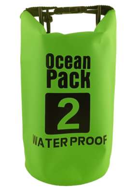 Гермомешок OceanPack объемом 2 л - надежное решение для защиты снаряжения от воды, грязи и механических повреждений. Идеален для дайвинга, снорклинга, рыбалки, походов и других активностей, где требуется сохранность вещей в экстремальных условиях.