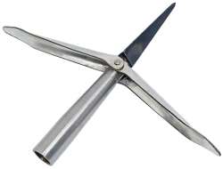 Профессиональный наконечник «РОМБ» с двумя лепестками для подводной охоты на рыбу от российского бренда SPEARDIVER.