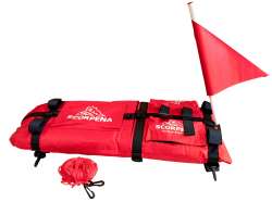 Буй‑плотик Scorpena C - компактный и функциональный аксессуар для подводной охоты и дайвинга. Предназначен для обозначения местоположения охотника на поверхности воды, а также для кратковременного отдыха и размещения снаряжения.