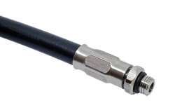 Подходит к шлангам LP, то есть шлангу поддува BCD (сухого ГК), а также шлангу ко второй ступени регулятора.