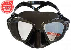 Профессиональная маска NOAH ANTIFOG от итальянского производителя SALVIMAR - модель для глубинной подводной охоты и фридайвинга, в том числе и детского.