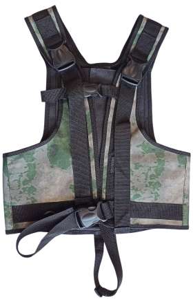Популярный грузовой жилет «ХАРИУС» от российского бренда SARBAGS. Активно применяется в подводной охоте.